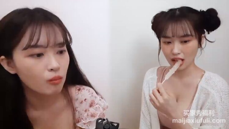 韩国姐妹花吃东西助眠 ASMR 视频合集下载【2V/101MB】