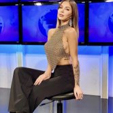 【美图】第214期：阿根廷第26频道新闻主播 Romina Malaspina（洛米娜·马拉斯皮纳）福利美图欣赏